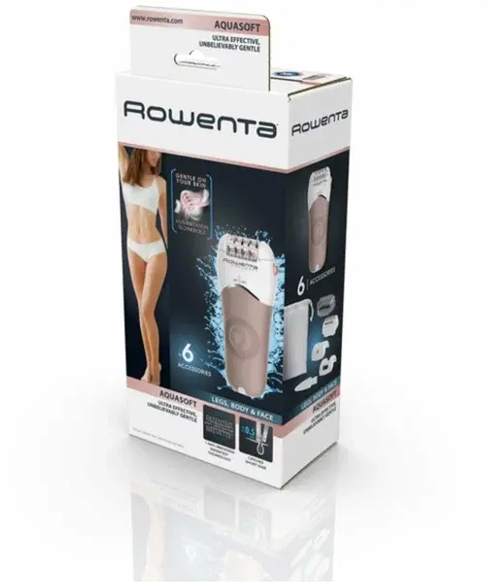 Эпилятор Rowenta Aquasoft+trimmer EP4930F0