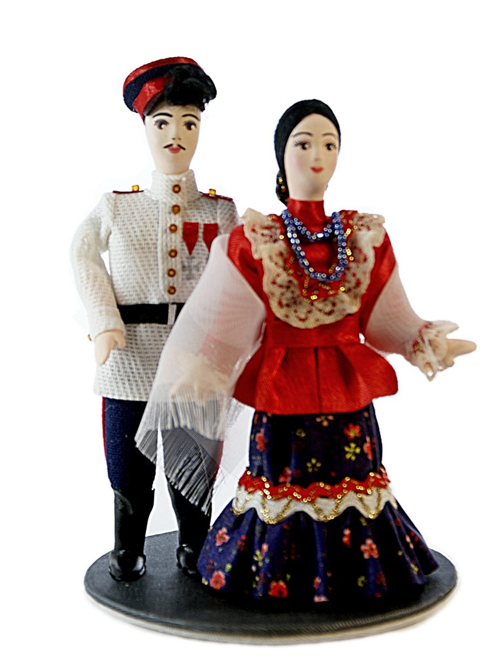 Кукла коллекционная Казак с казачкой