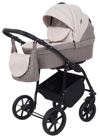 Детская коляска Rant Dream New 2 в 1 09 коричневый-бежевый