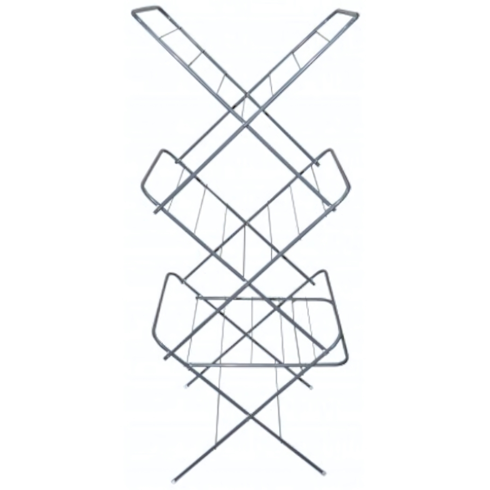 Сушилка для белья напольная "Оптима" длина сушильного полотна 15 м, нагрузка до 15 кг H=1,45м цвет белый