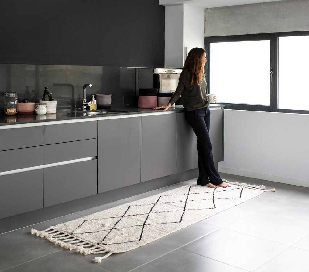 Ковер Lorena Canals Bereber Runner Beige (80 x 230 см)