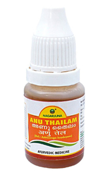 Капли назальные Nagarjuna Anu Thailam Ану Таилам Аюрведическое масло 10 мл