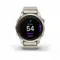 Garmin epix Pro (Gen 2) Sapphire Edition 42 мм, золотистый корпус с нейлоновым ремешком сливочного цвета