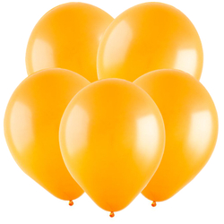 Шар латексный Пастель Оранжевый 35 см