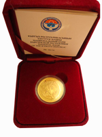 200 сом. Снежный барс. Киргизия. 2015 год. PROOF