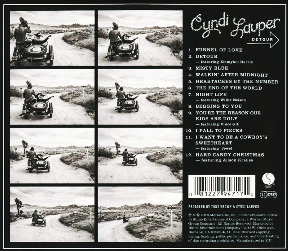 Cyndi Lauper / Detour (CD)