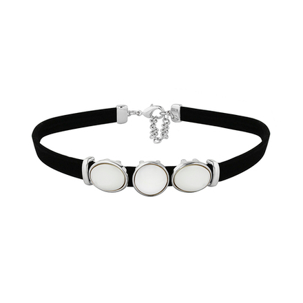 Чокер Possebon Mother Pearl Mosaic B0207.1 BW/S