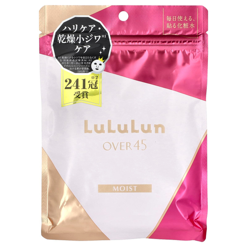 Lululun, Over 45 Beauty Sheet Mask, увлажняющая, розовая камелия 045C 2KS, 7 шт., 113 мл (3,82 жидк. унц.)