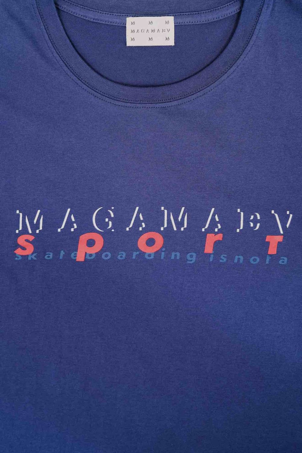 Футболка Magamaev Not a sport Deep blue