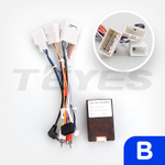 Комплект рамки с разъёмами 9"+can Toyota Prado 120 2002-2009 - Car-Smart 8001