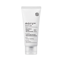 [MARU365 BeautyLab] Крем для лица укрепляющий с комплексом пептидов и черным муцином Black Mucin Peptide All in One Cream, 60 мл