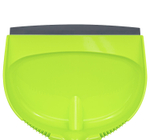 Щетка-сметка с совком ДУЭТ прорезиненная рукоятка М5176