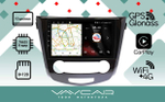 Магнитола для Nissan Qashqai J11 2014-2022 (кондиционер) - Vaycar VA51-0665 на Android 13, 8-ядер, 4G SIM-слот