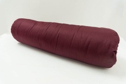 Болстер для йоги Айенгара шерстяной с хлопковым чехлом 75см Рамайога