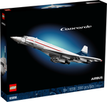 Конструктор Лего Айконс Конкорд 10318 | LEGO Icons Concorde коллекционная модель сверхзвукового самолёта 2083 детали 18+