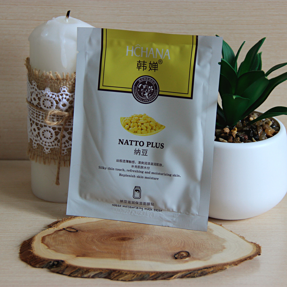 Тканевая маска с экстрактом соевых бобов