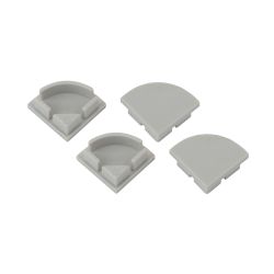 Набор заглушек ЭРА 1616R-3A для профиля CAB280 4 глухие круглые | Профили для светодиодных лент