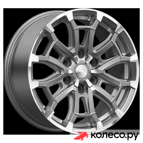 Авилис 8x18/6*139.7 D106.1 ET33 алмаз графит