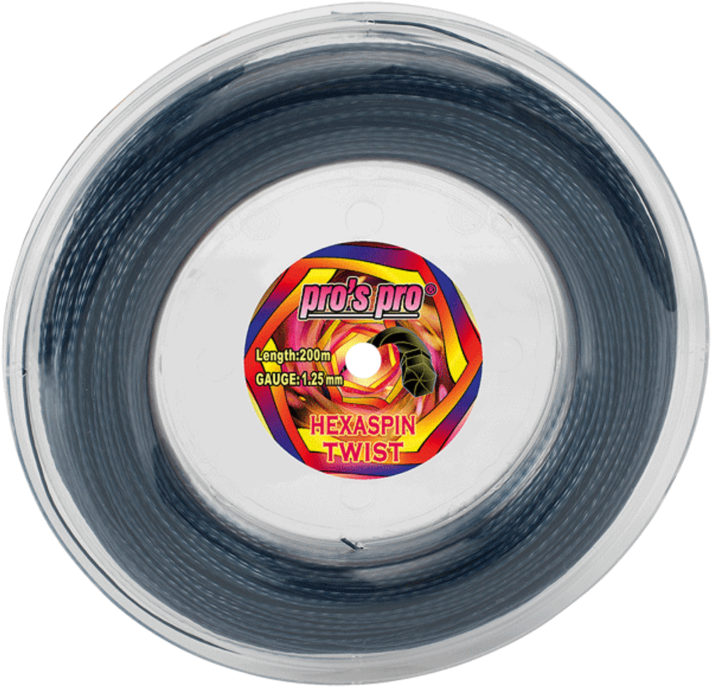 Теннисные струны Pro's Pro Hexaspin Twist (200 m)