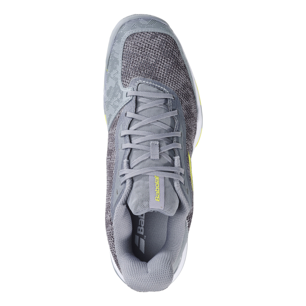 Мужские теннисные кроссовки Babolat Jet Tere Clay Court Shoe Men - Dark Grey, Neon Green