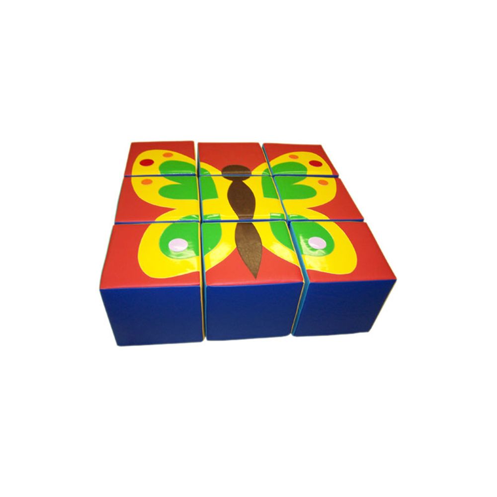 Комплект кубиков «Сложи аппликацию» Бабочка