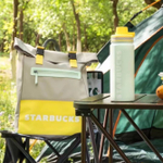 Набор Starbucks бутылка и рюкзак, желт.