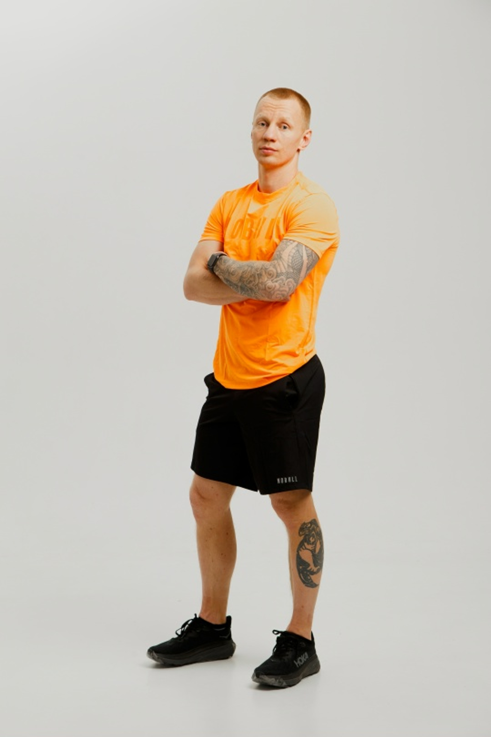 Футболка NOBULL оранжевая