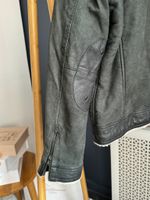 Утепленная кожаная куртка Armani Junior, 152