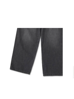 Джинсовые брюки со шнурком