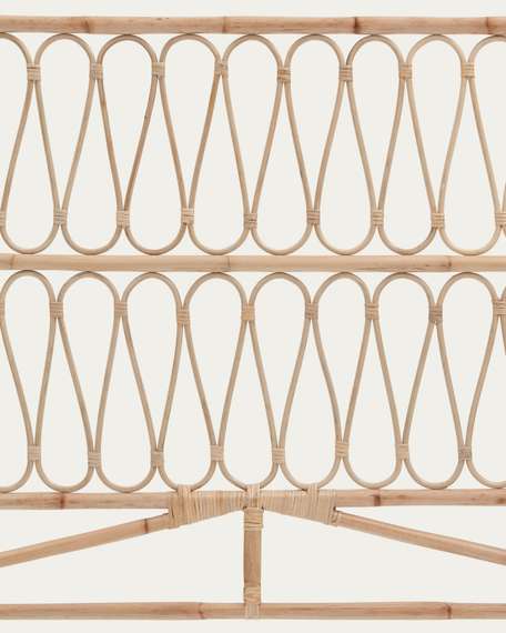 Изголовье Caterina из ротанга, для кроватей 150 см