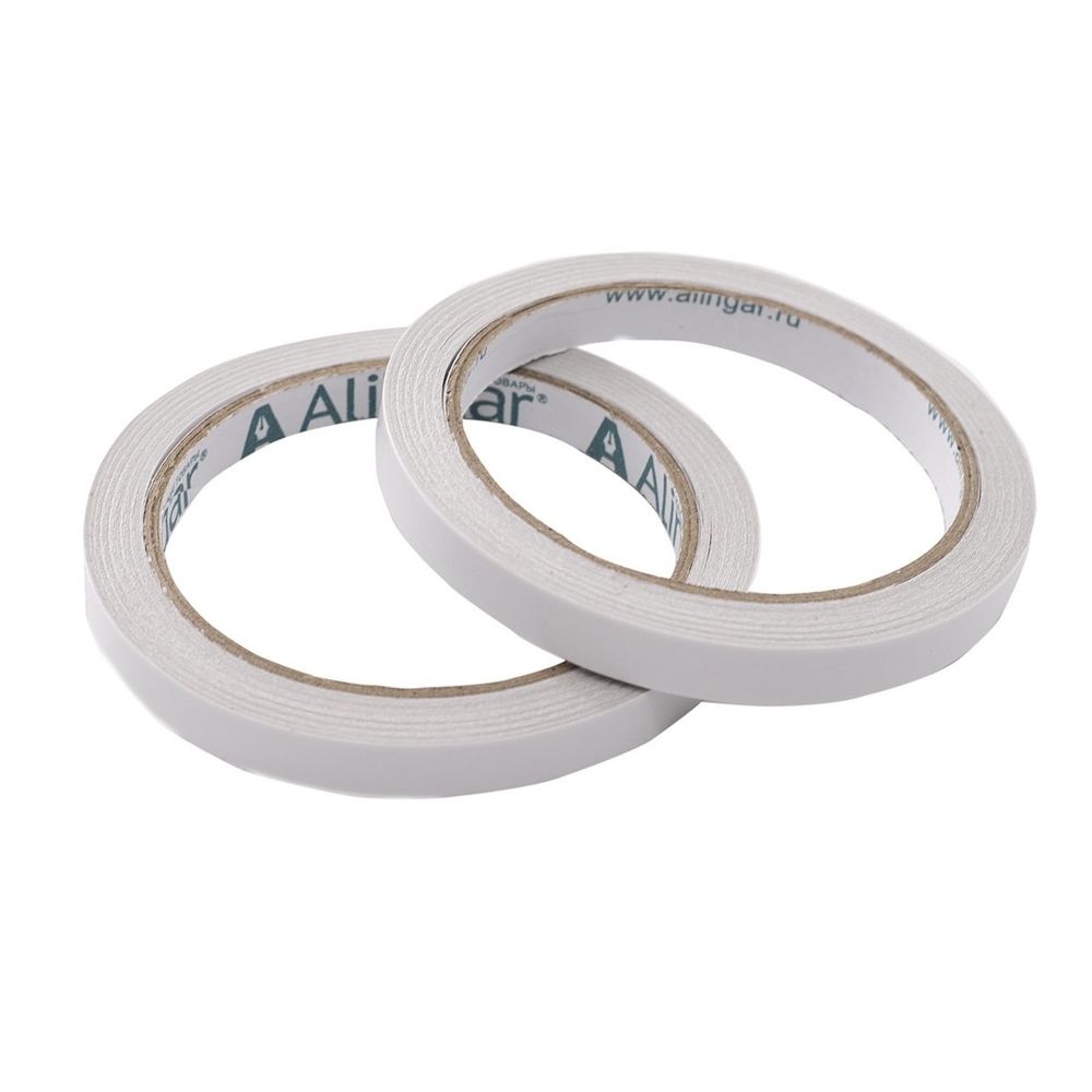 Клейкая лента двусторонняя Alingar, 10 мм * 14 м, основа полипропилен, белая, уп. 30 шт. Клейкая лента двусторонняя Alingar, 10 мм * 14 м, основа полипропилен, белая, уп. 30 шт.