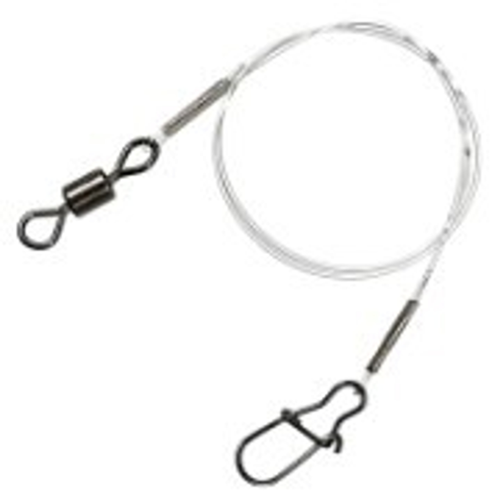 Поводок флюорокарбоновый Chimera 100% Fluorocarbon Leader 18.9кг 30см d-0.60мм 2шт