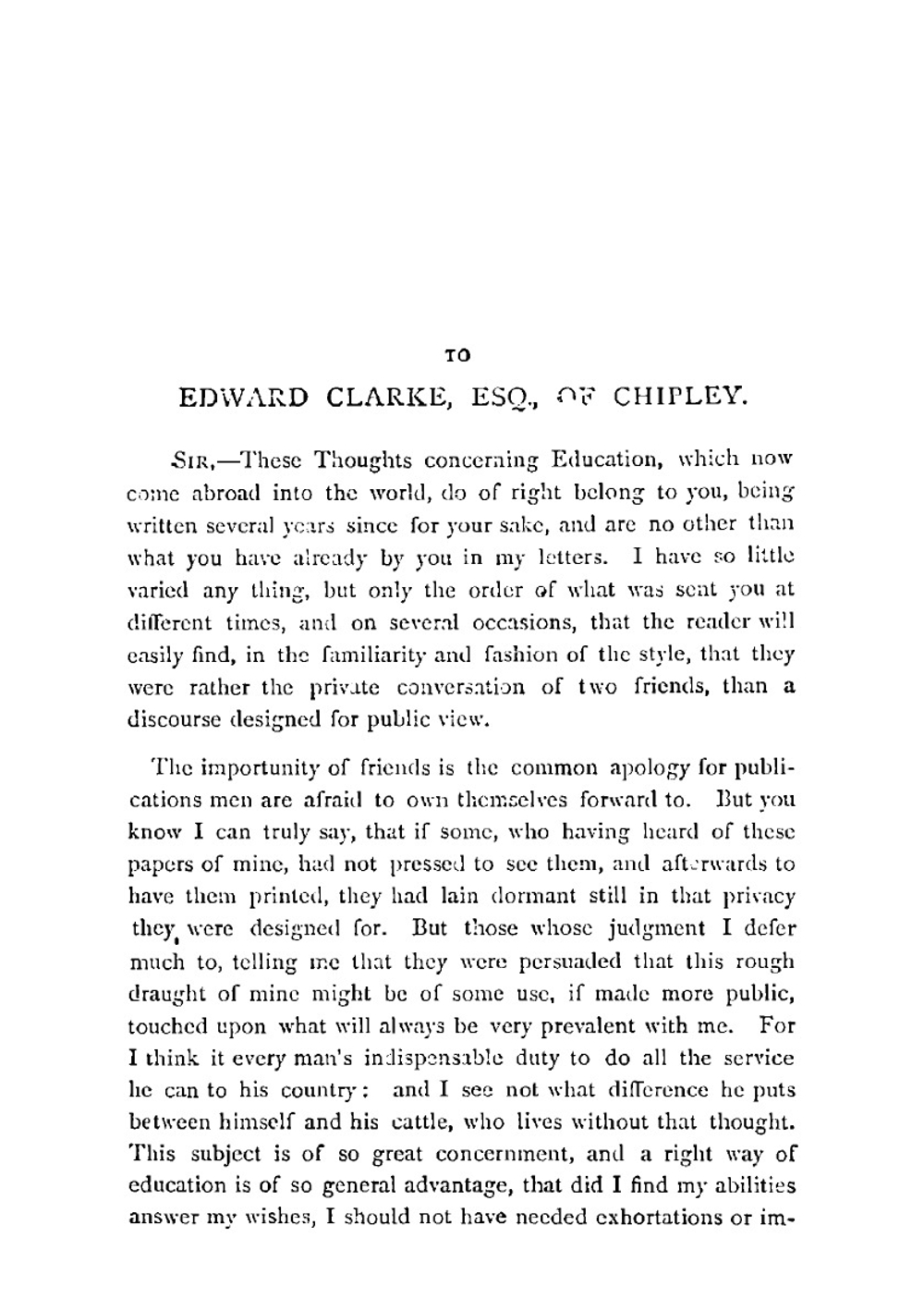 Some thoughts concerning education, and Consequences of the lowering of interest and raising the value of money | John Locke