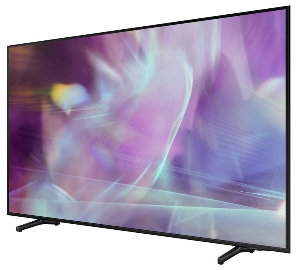 ТВ Samsung 43" QE43Q60AAUXCE QLED, Ultra HD 4K, черный