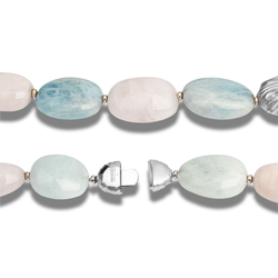 Колье из разноцветных барочных бериллов, N0198-0/1