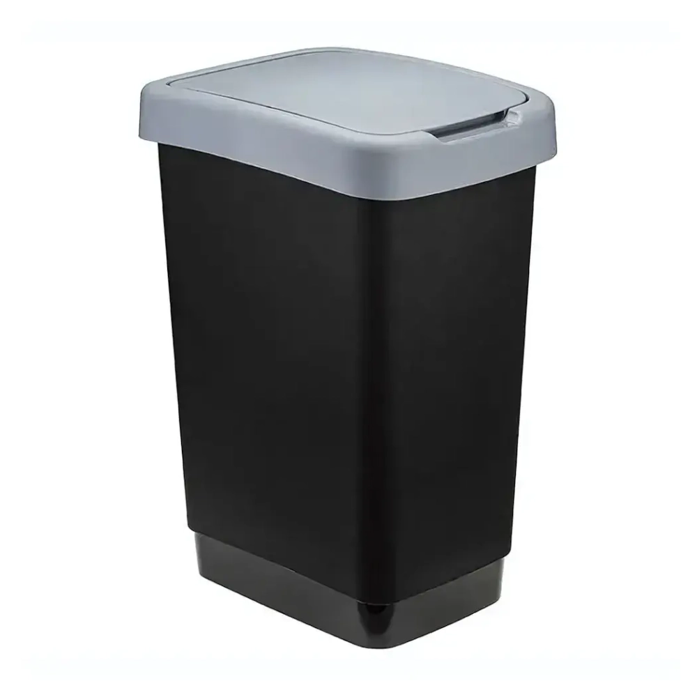 Контейнер для мусора ТВИН 25л Серый