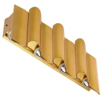 Уличный настенный светодиодный светильник 7W 3000К 341733 золото Bosso Lightstar