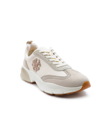 кожаные кроссовки good luck TORY BURCH - бежевый(83833)