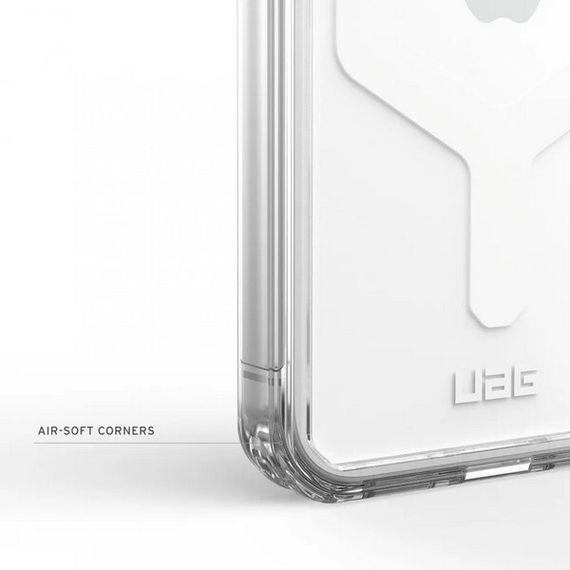 Чехол UAG Plyo для iPhone 16e (114501114341) прозрачный/белый (Ice/White)