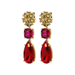 Серьги Dyrberg Kern MISIA SG RED / PINK 470093