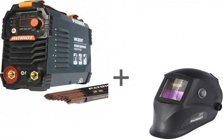 Сварочный инвертор PATRIOT WM260DVT MMA + маска 351D 605302292