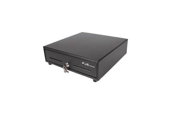 Денежный ящик POScenter 13E 330x335x90 распайка для &quot;Epson/АТОЛ, без датчика открытой крышки&quot;, черный