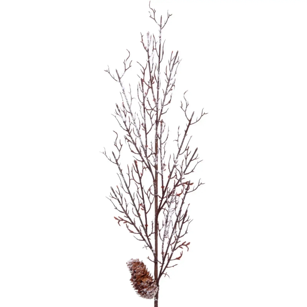 Ветка декоративная «Снежный лес» 75 см