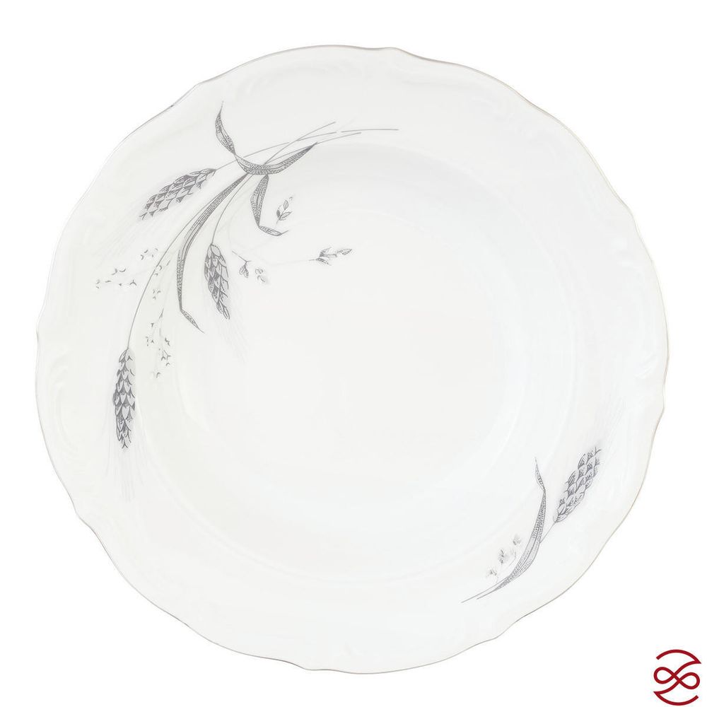 Набор глубоких тарелок 22.5 см Repast Серебряные колосья (6 шт)