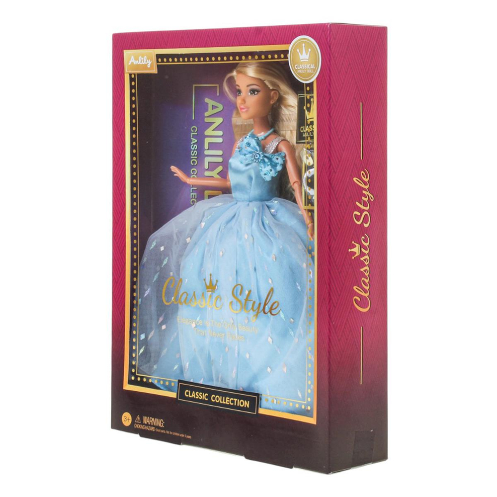 Кукла тип Модель на шарнирах с аксессуарами, коробка 616501