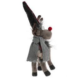 GAEM Игрушка набивная "Олень", L25 W12 H41 см