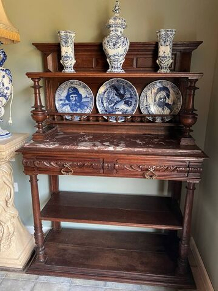 Старинная десертница