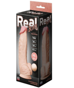 Телесный фаллоимитатор-гигант Real Bomb - 26 см. (Цвет: телесный)