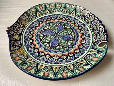 Блюдо для шашлыка"Мехроб" 40 см.