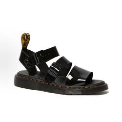 Сандалии Dr. Martens Gryphon Patent Leather Gladiator Sandals en Noir
